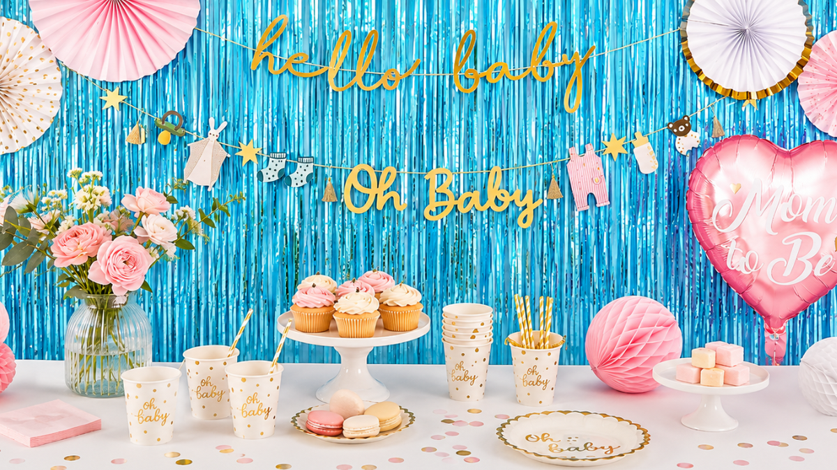 Pynt til babyshower