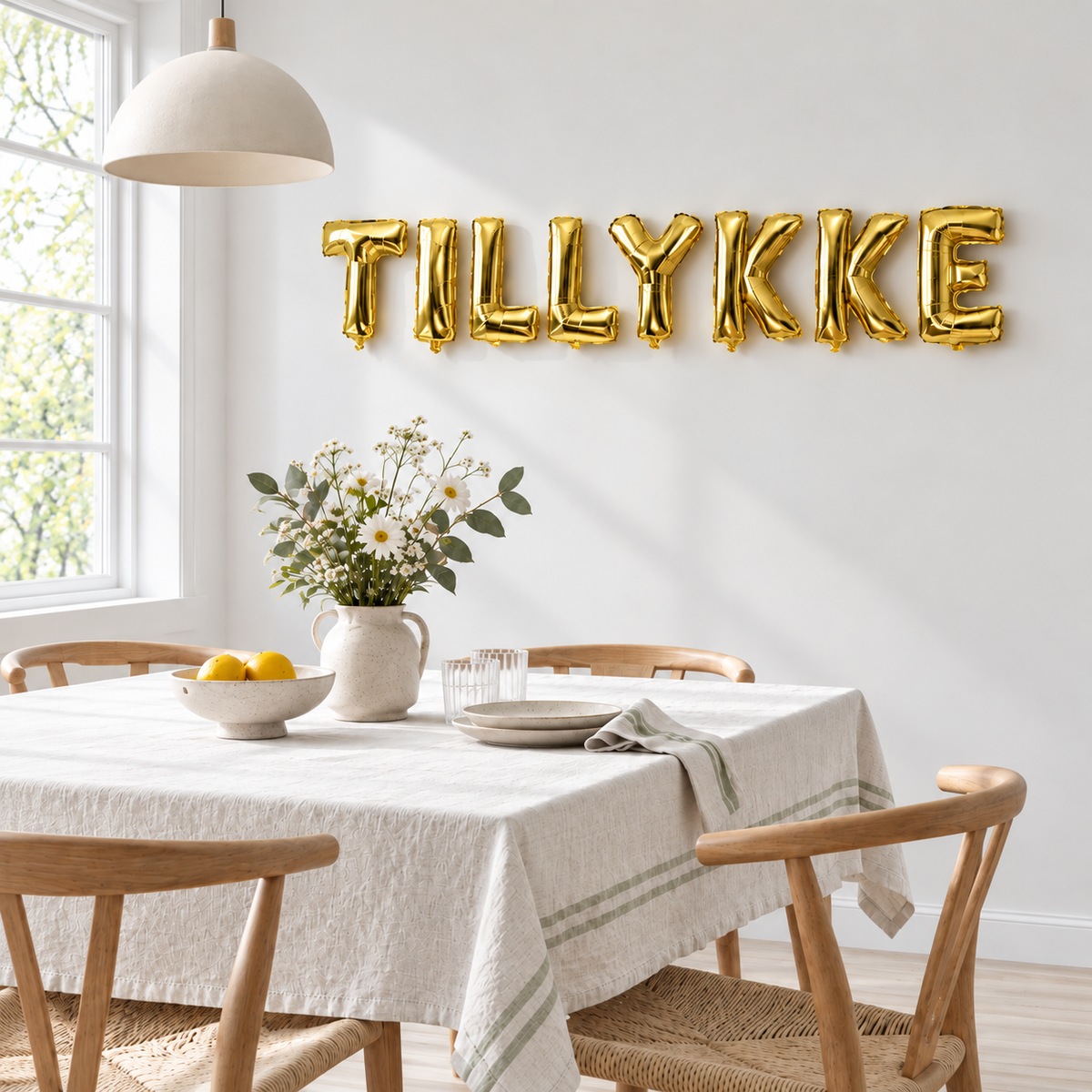 Folieballoner med tekster