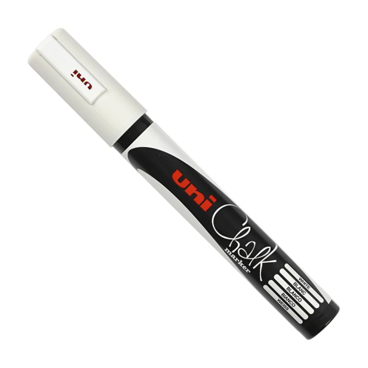 Chalkmarker til glastavler og planners - Hvid - Flere størrelser