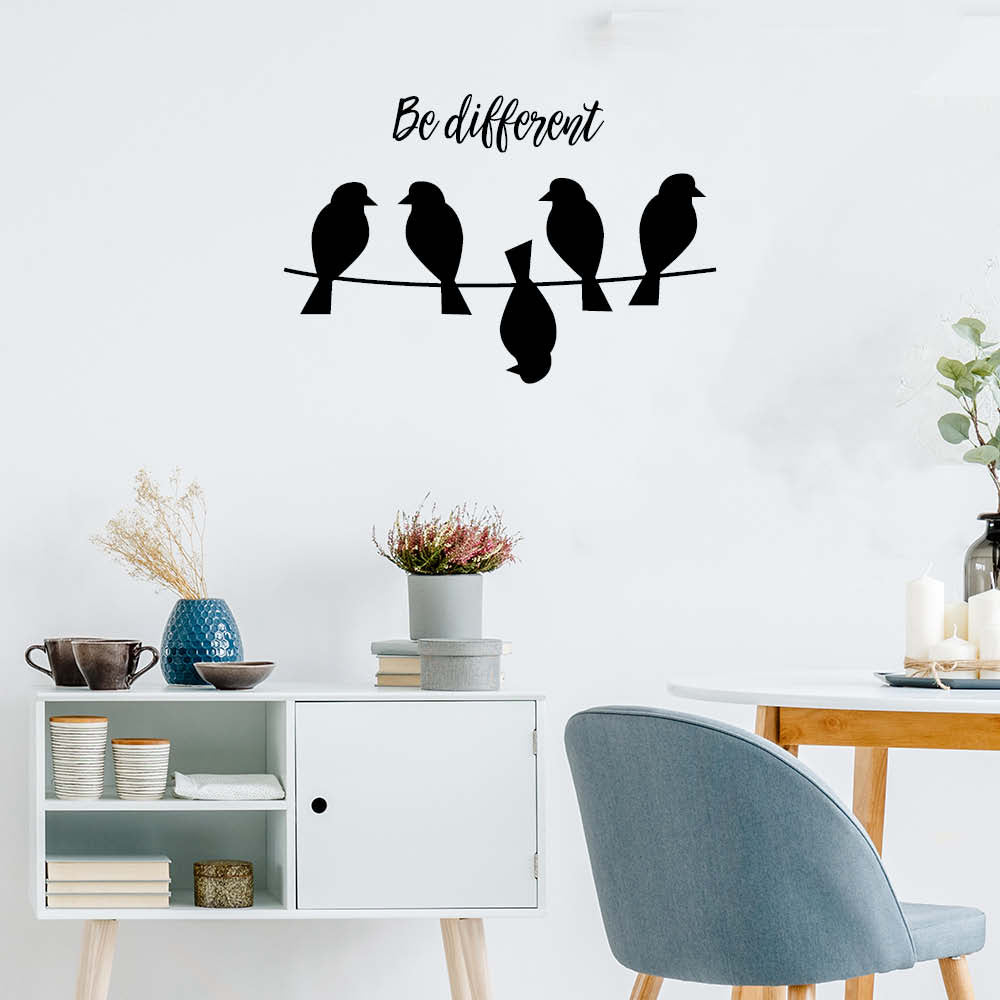 Be different - Wallsticker