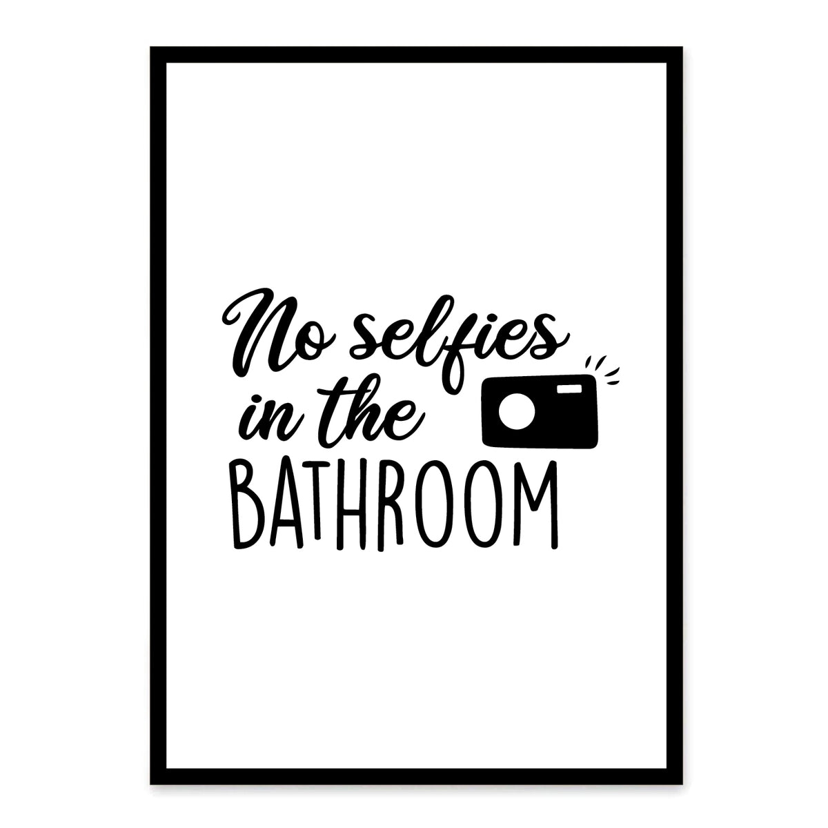 badeværelse plakat toilet