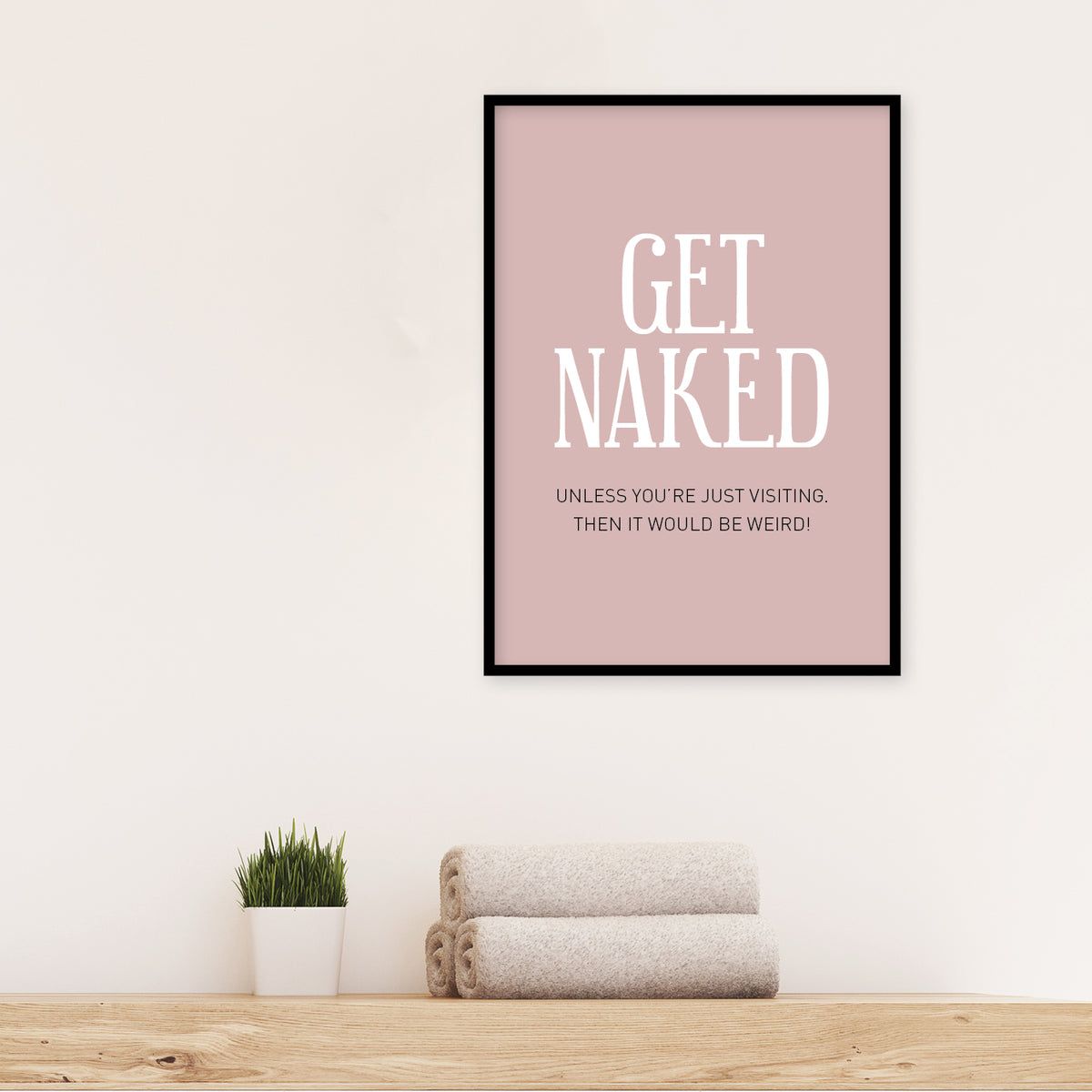 badeværelse plakat toilet