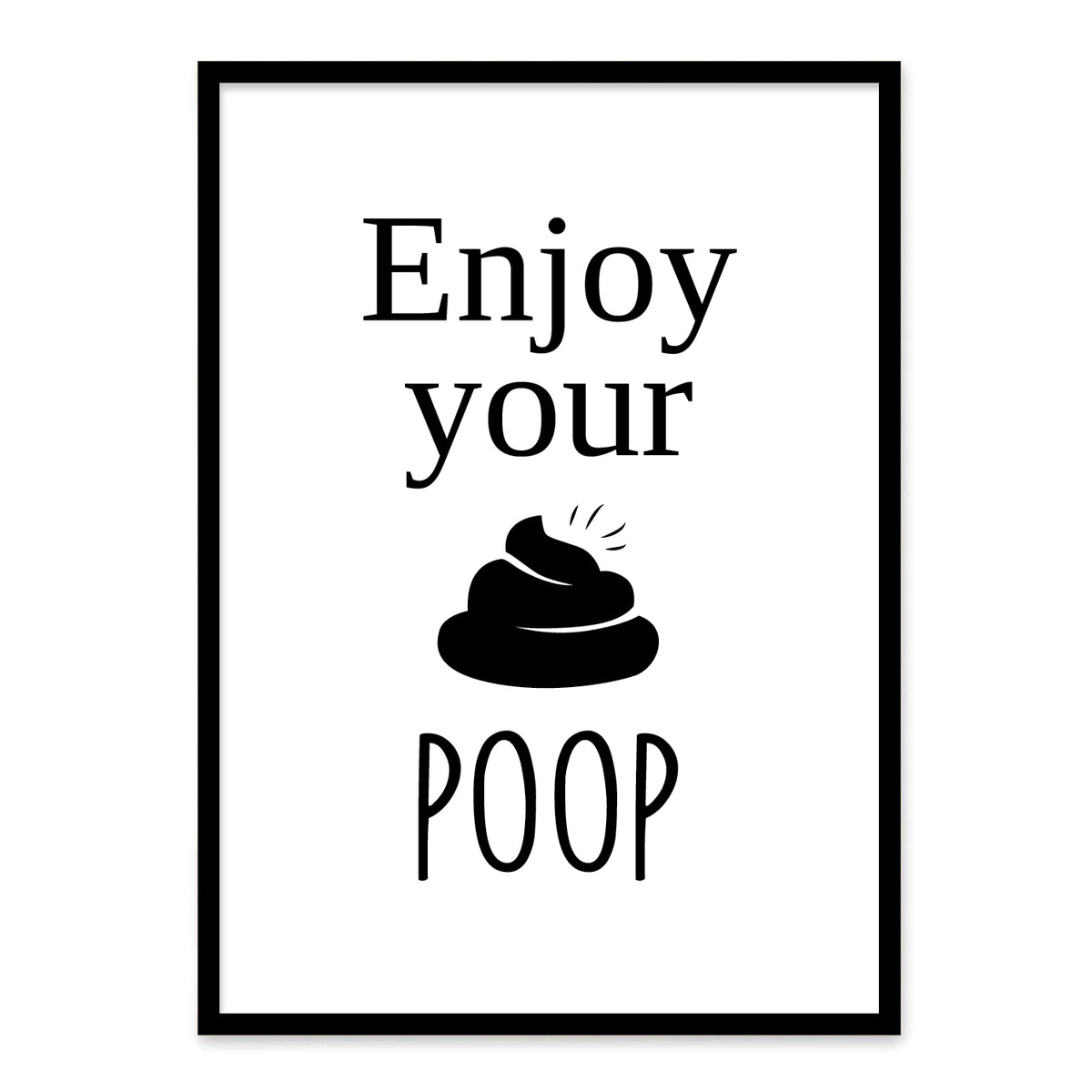 badeværelse plakat toilet