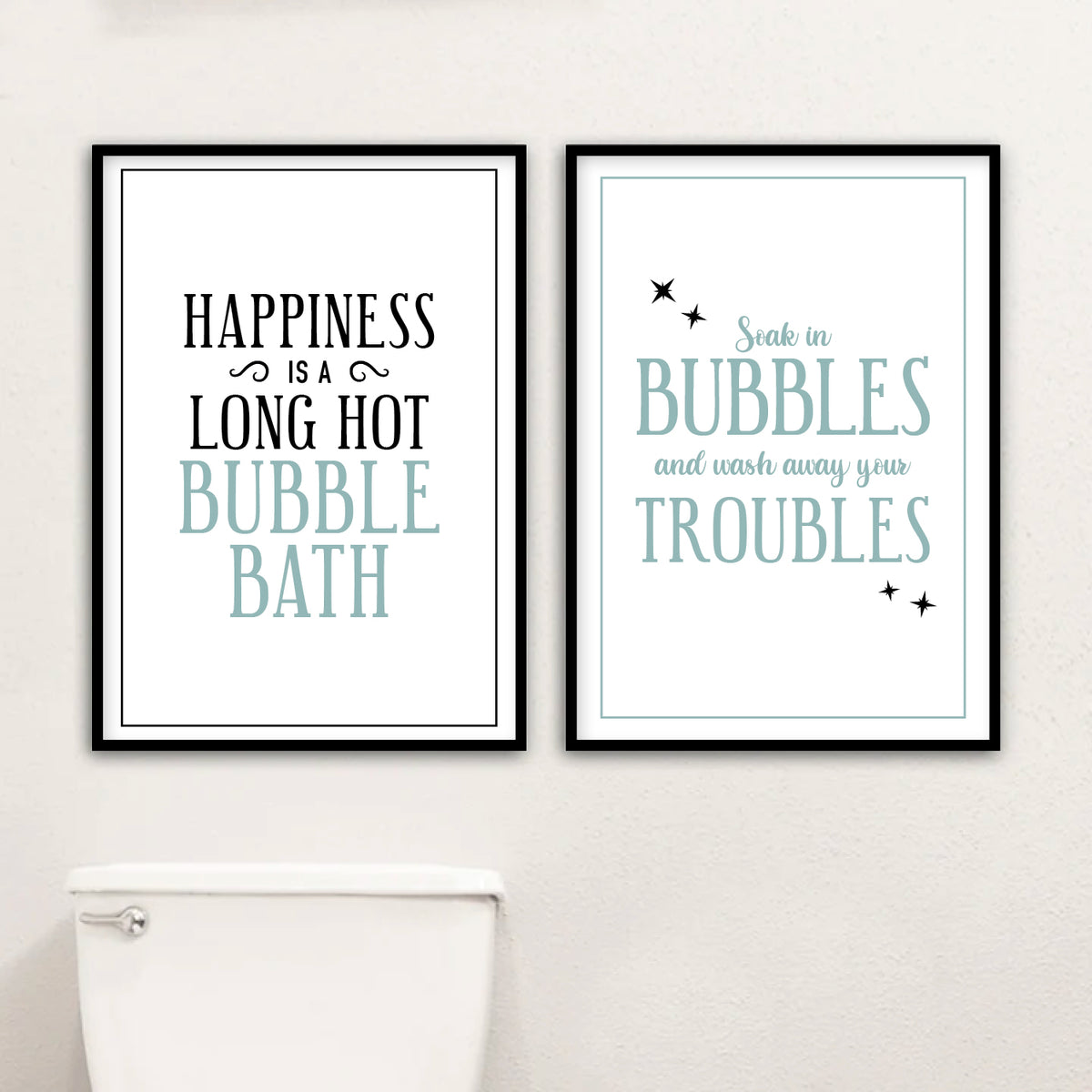 badeværelse plakat toilet