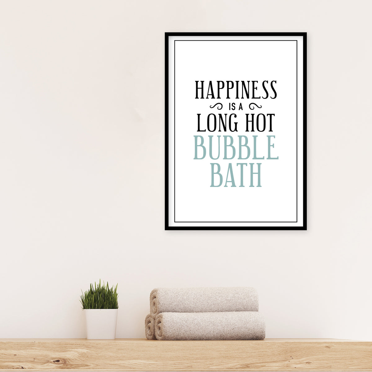 badeværelse plakat toilet