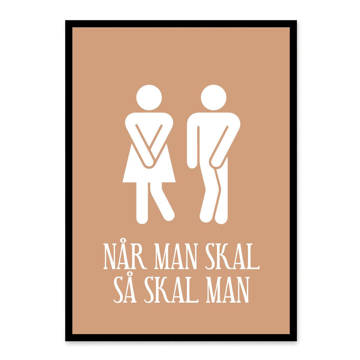 badeværelse plakat toilet
