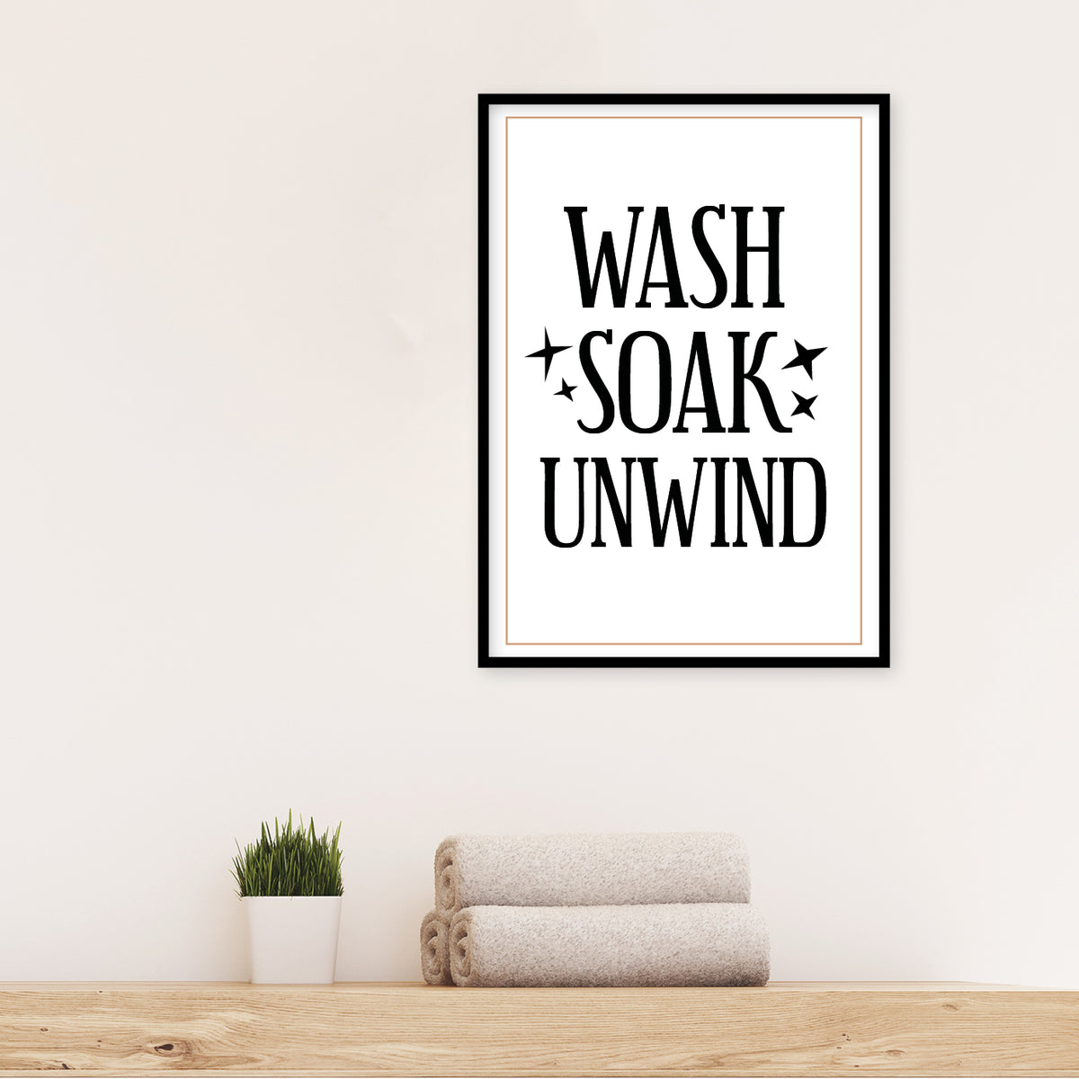 badeværelse plakat toilet