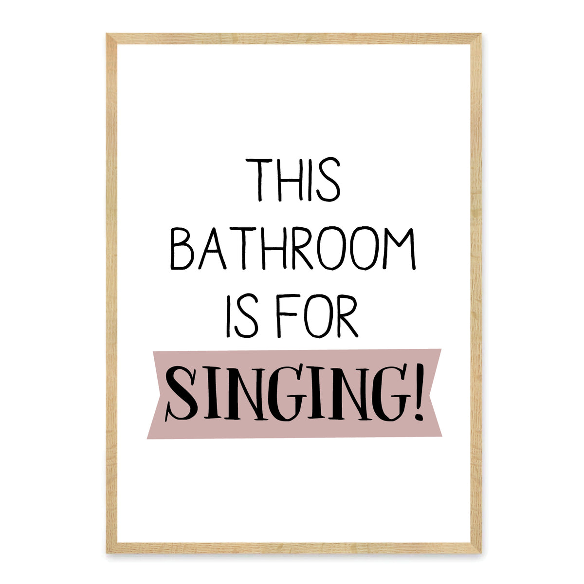 badeværelse plakat toilet