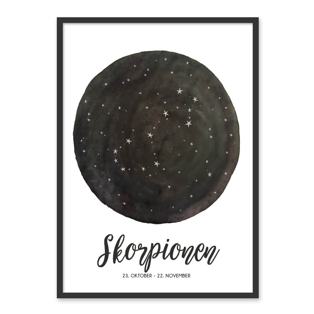 Skorpionen - Stjernetegns plakat
