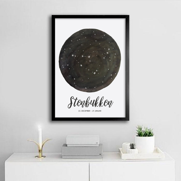 Stenbukken - Stjernetegns plakat