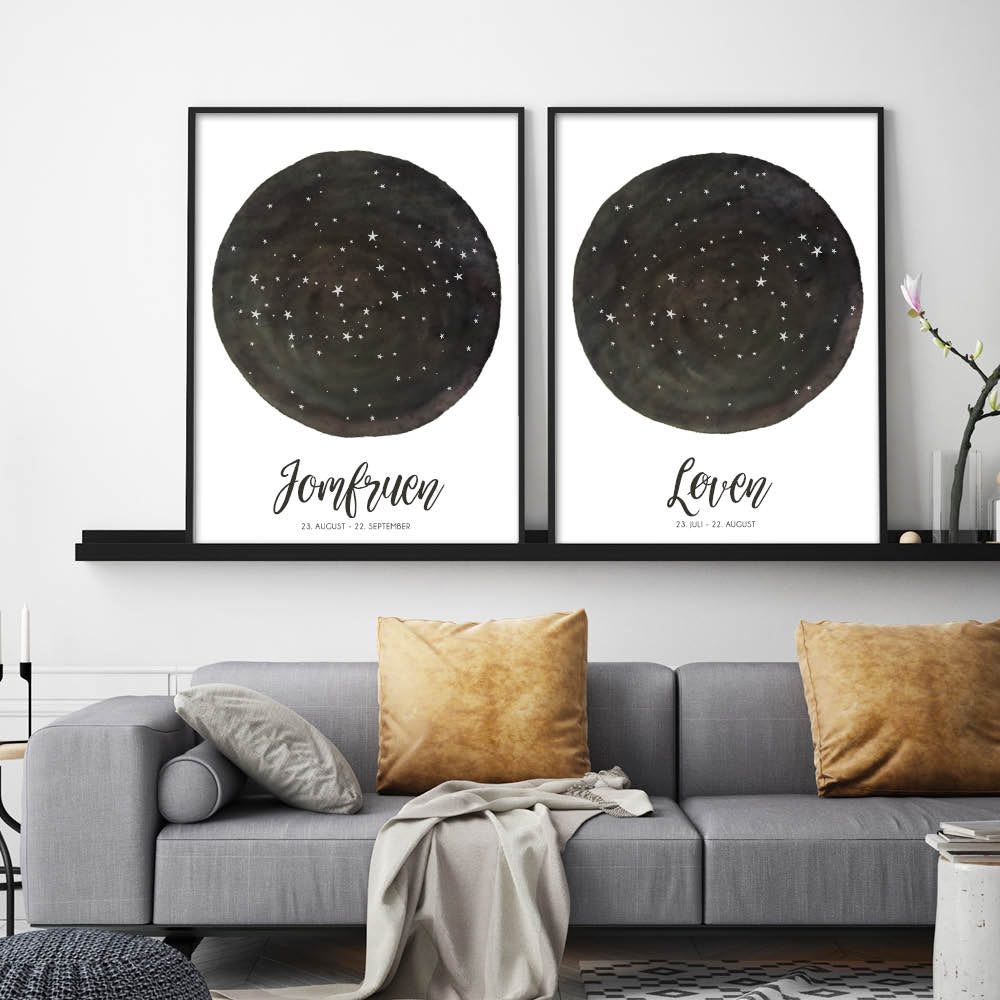 Løven - Stjernetegns plakat