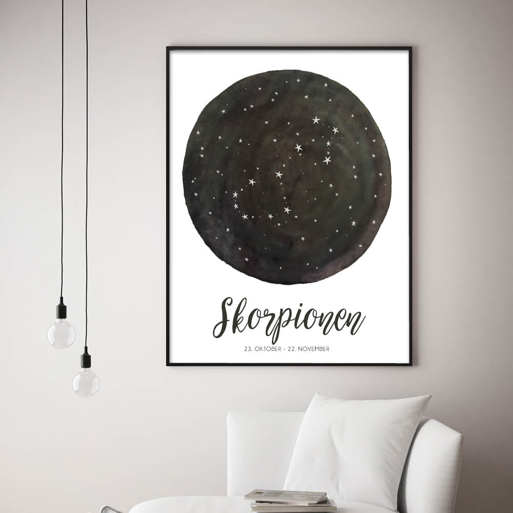 Skorpionen - Stjernetegns plakat
