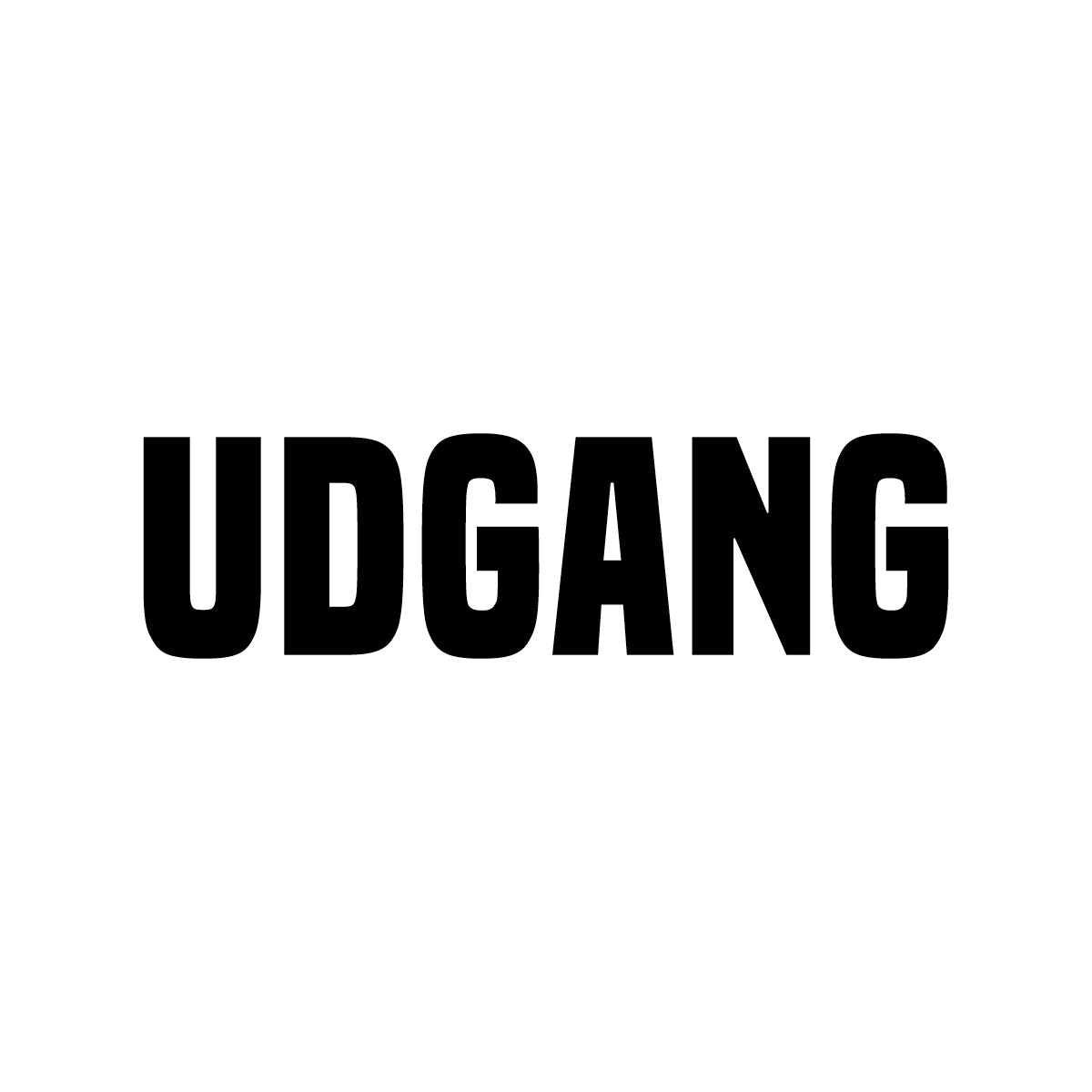 Udgang skilt - Klistermærke