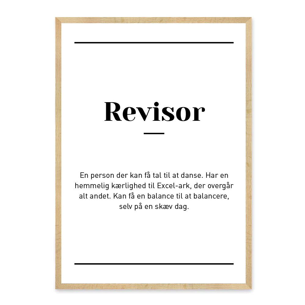 Revisor plakat
