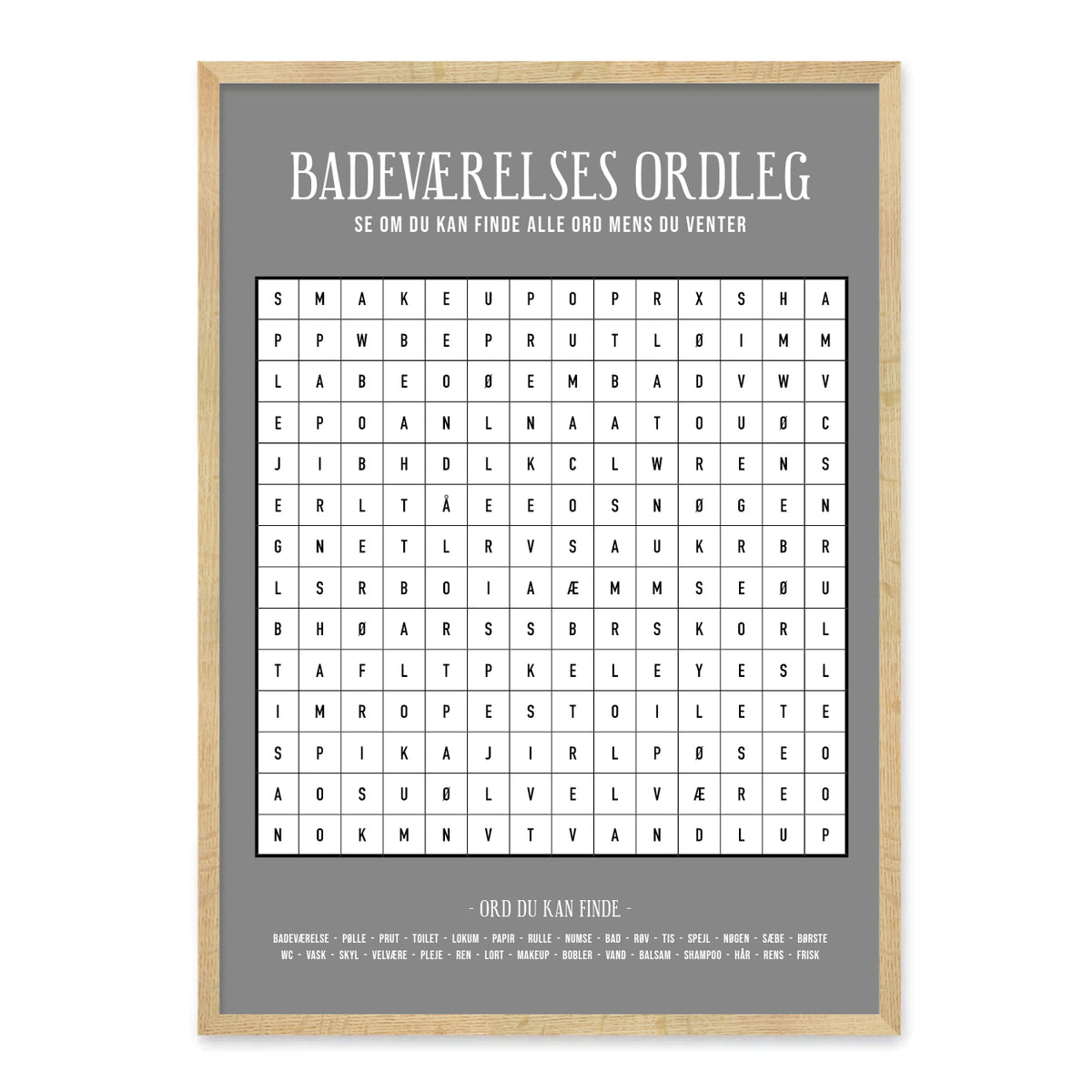 badeværelse plakat toilet 