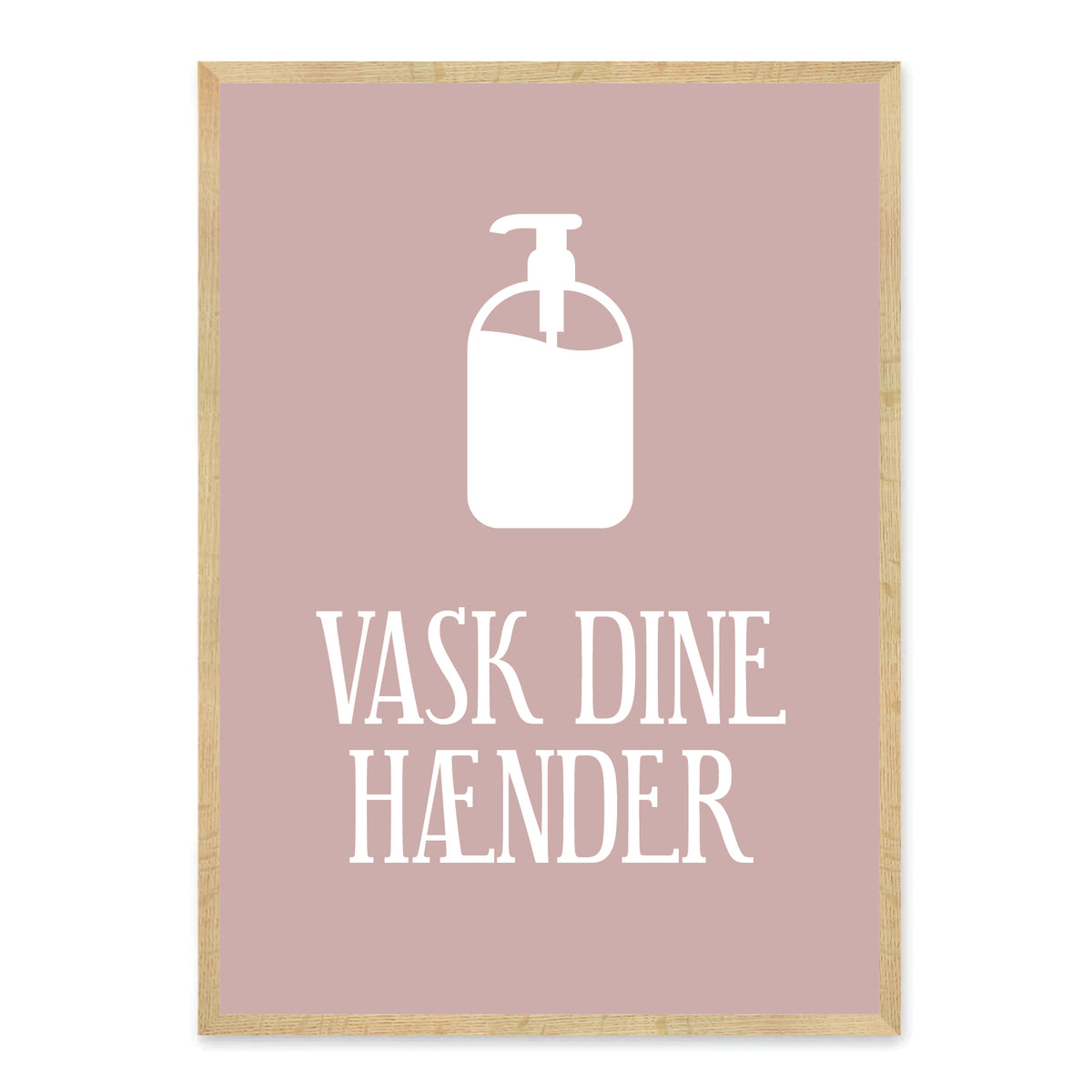 badeværelse plakat toilet vask hænder