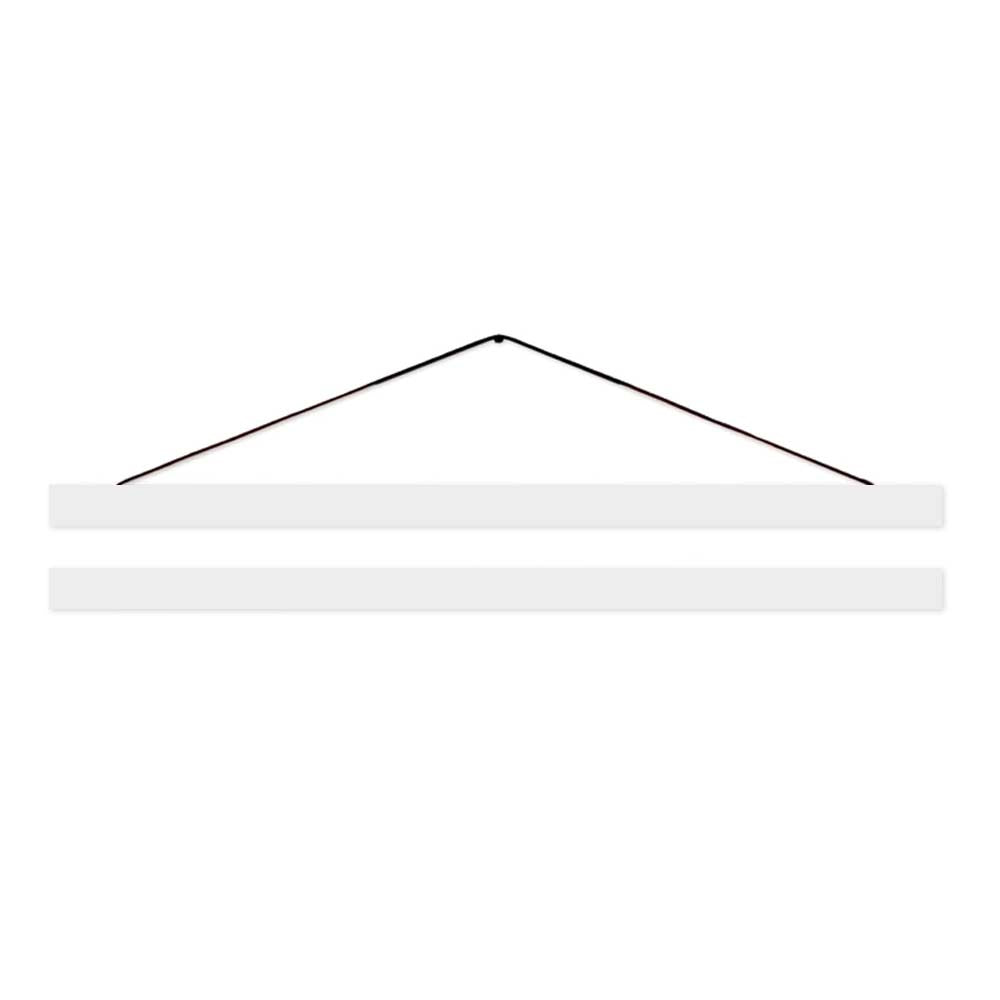 hvid magnetramme